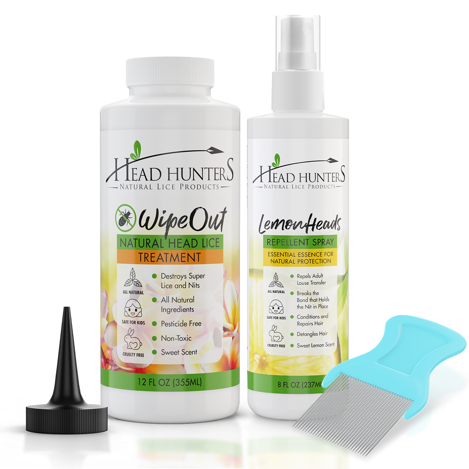 Basic Lice Treatment & Repellent Kit (12 oz)