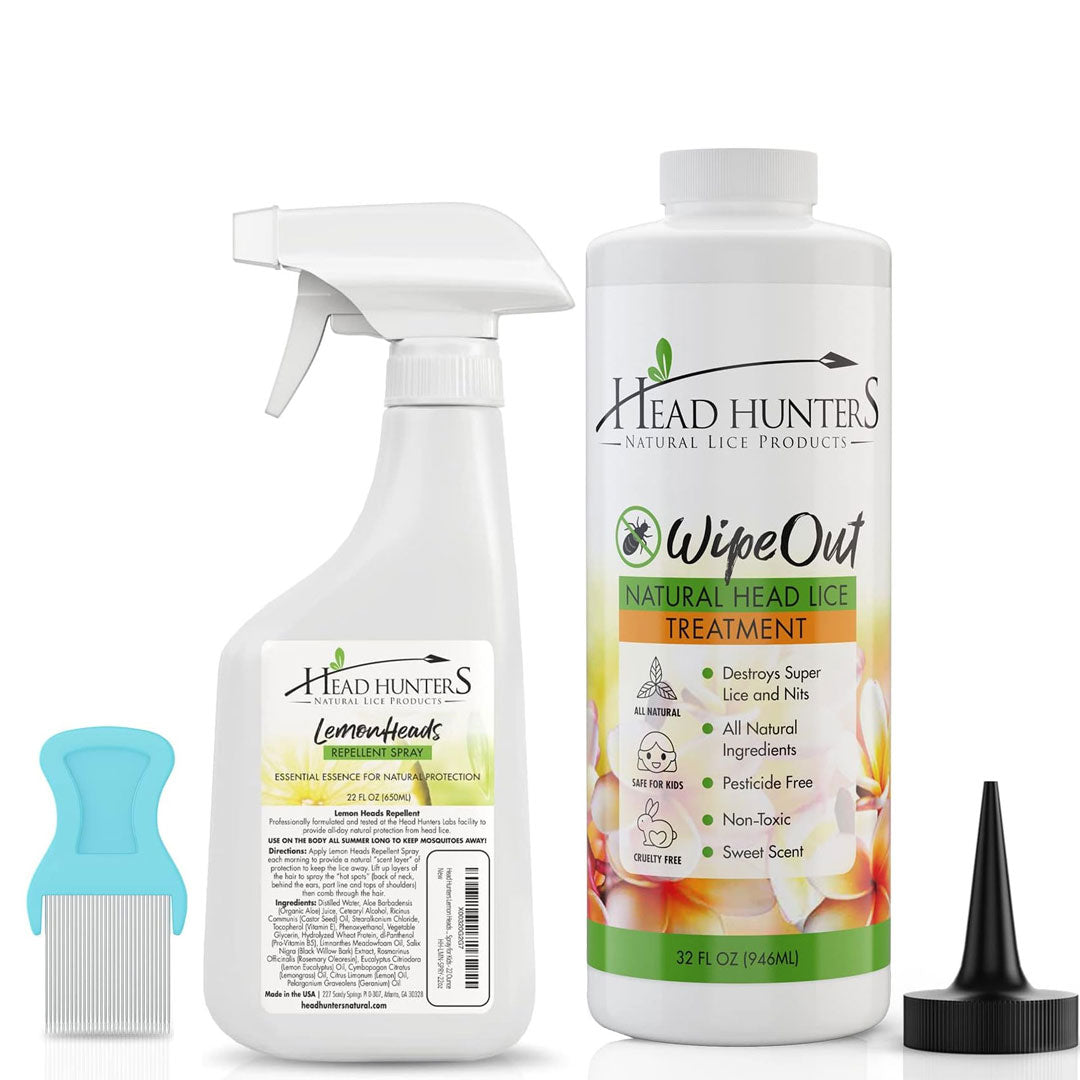 Basic Lice Treatment & Repellent Kit (32 oz)